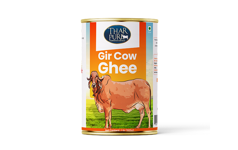 Traditional ghee making